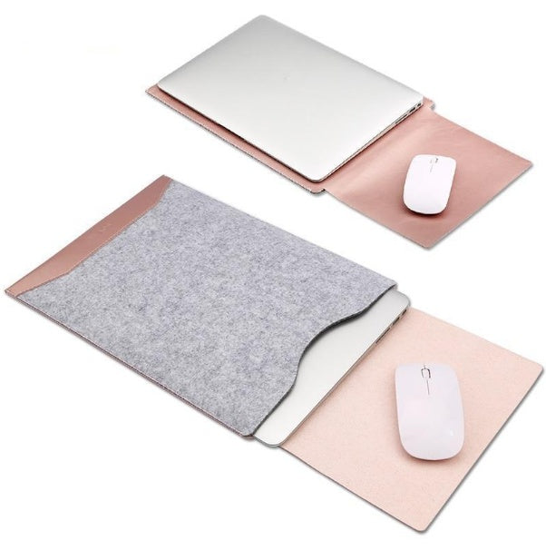 Minimalist Laptop Sleeve With Mousepad For Hover Image