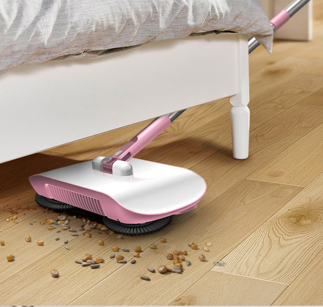 Hand Push Sweeper Household Broom Dustpan Mop Floor All-in-one Machine Gift Mop Sweeper Hover Image