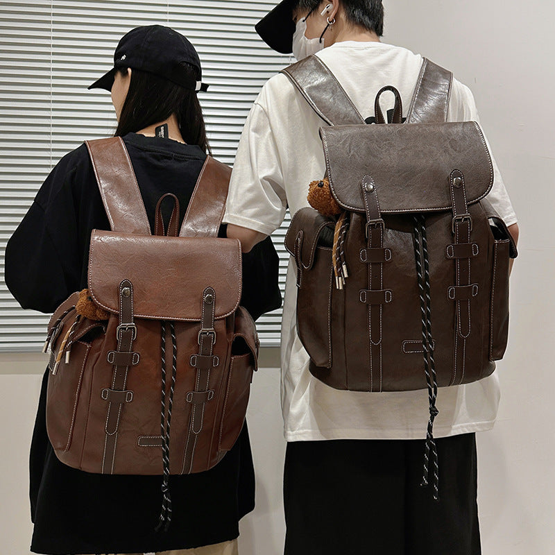 Fashion Casual Large Capacity Retro Trendy Outdoor Men's Travel Backpack