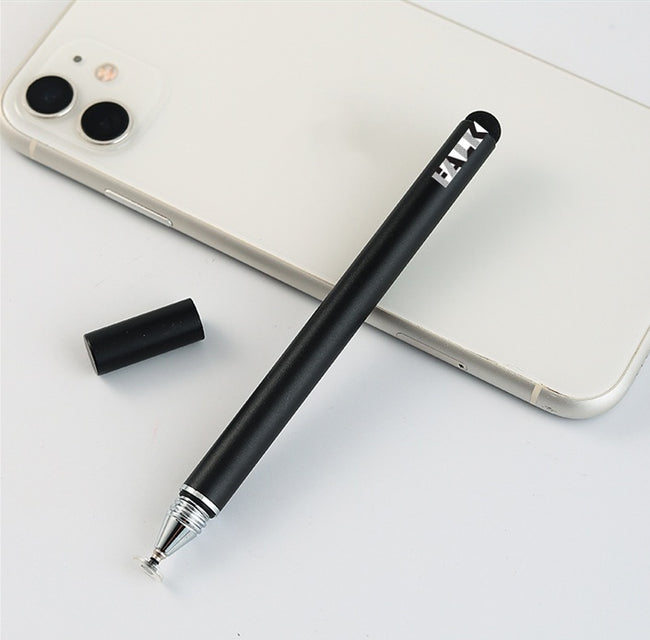 Handwriting Touch Screen Disc Pen With Aluminum Handle Hover Image