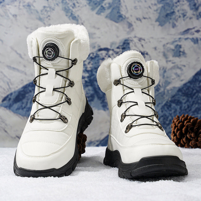 Warm Snow Boots Fleece-lined Thickened Men Hover Image