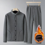 Men's Large Size Velvet Sport Suit