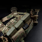 Built-in Quick Pull Sleeve MK4 Tactical Multi-function Expansion Mount Breathable Quick Release Camouflage Chest Hanging Vest