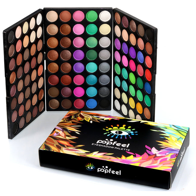 Perfect Professional 120 Colors Eye Shadow Palette Hot Fashion Cosmetic Powder Soft Matt Eyeshadow Palettes Beauty Makeup Set Hover Image