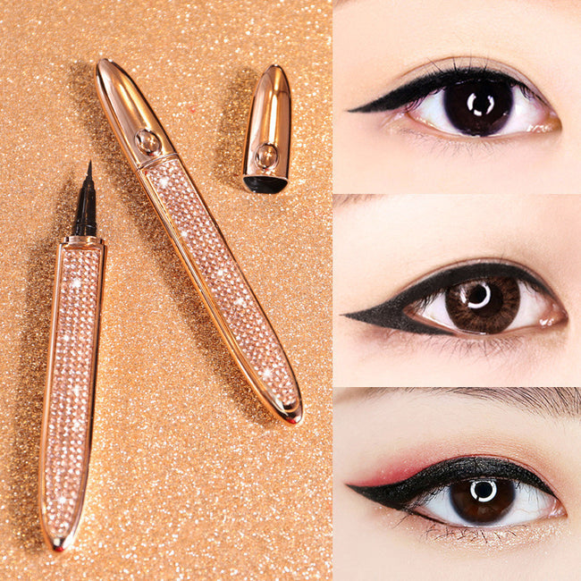 Magic Lashes Self-adhesive Liquid Eyeliner Pen Glue-free Magnetic-free Makeup Eyelashes Tools Waterproof Eye Liner Pencil Main Image