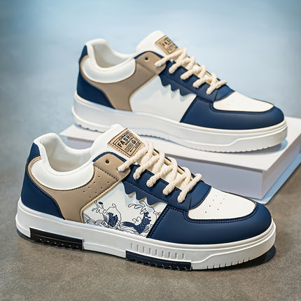 Mainalun Mens Retro Casual Sneakers Low Top All Season