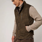 Autumn And Winter Fur Integrated Single-breasted Pocket Turn-down Collar Coat