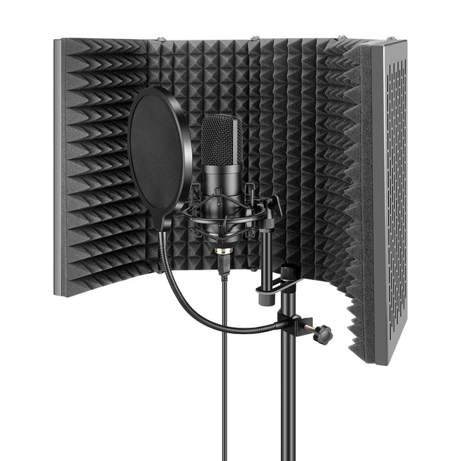 Microphone Recording Studio High-Quality Noise Reduction Screen Blowout Prevention Net Hover Image