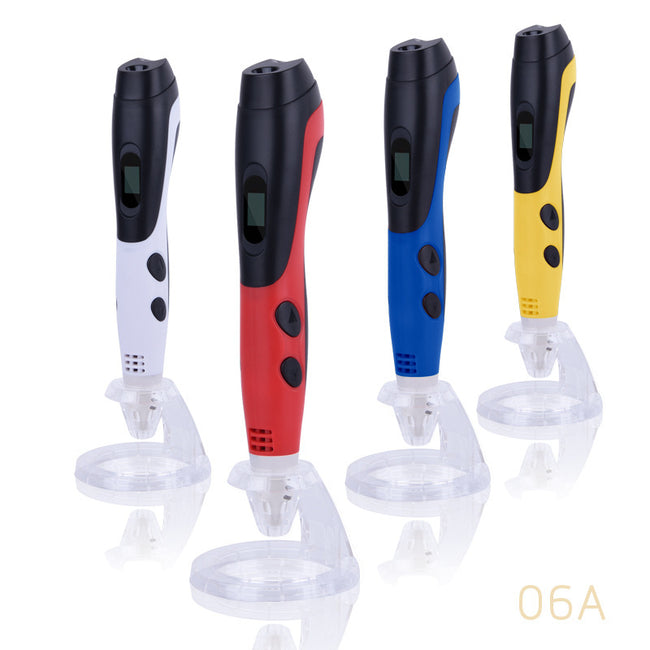 Six generations of 3d printing pens Hover Image