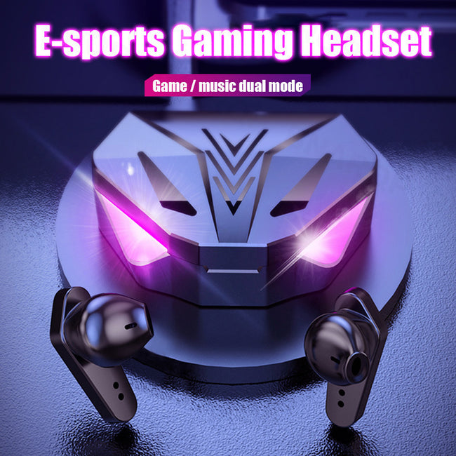 Wireless Gaming Headphones No Delay Noise Reduction Bluetooth Earphones HIFI Sound E-Sport Game Headset With Mic Hover Image