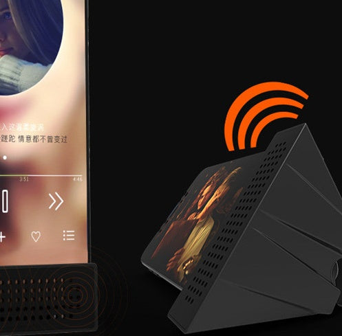 Compatible with Apple , Mini speaker phone holder Hover Image