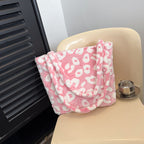 Printing Color Contrast Casual Simple Large Capacity Shoulder Bag