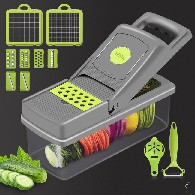 Household Kitchen Gadgets Vegetable Cutter Silk Cutter Hover Image