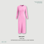 Long Sleeve Dress Split Sheath Dress For Women
