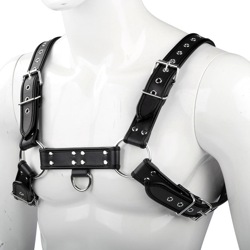 Strap Corset Toy Wear Leather Edge-wrapped Strap Binding