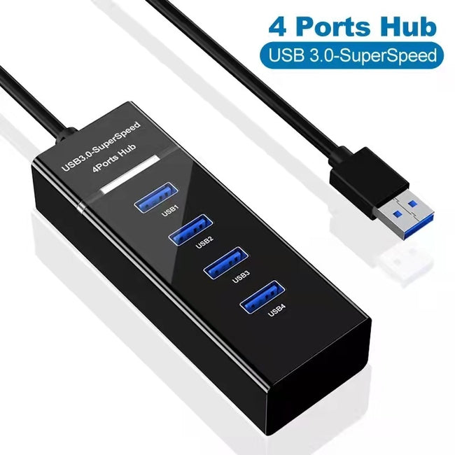 4 In 1 2.0 3.0 USB HUB Splitter High Speed Multi Splitter USB Adapter Expander Cable For Desktop PC Laptop Adapter USB HUB Main Image
