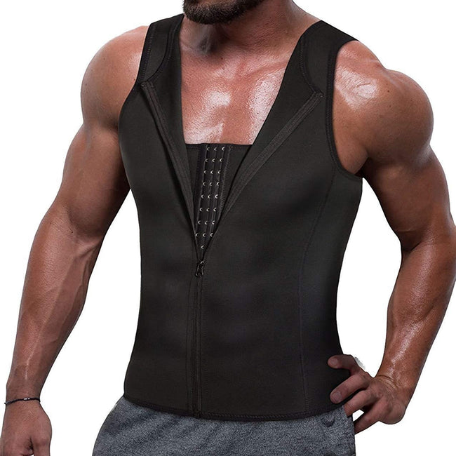 Men's Body Shapers Waist Girdling Belly Contraction Hover Image