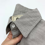 Summer Cotton And Linen Shirt Men's Linen Cotton Thin Japanese-style Retro