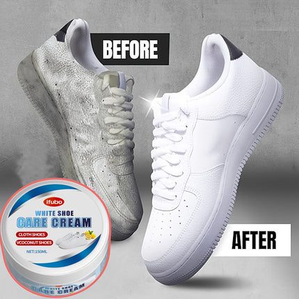 All Color Shoe Care Whitens Yellowing Built In Sponge 150G
