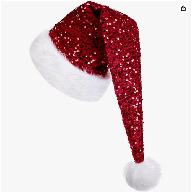 Christmas Sequin Decoration Atmosphere Sequin Cap Main Image