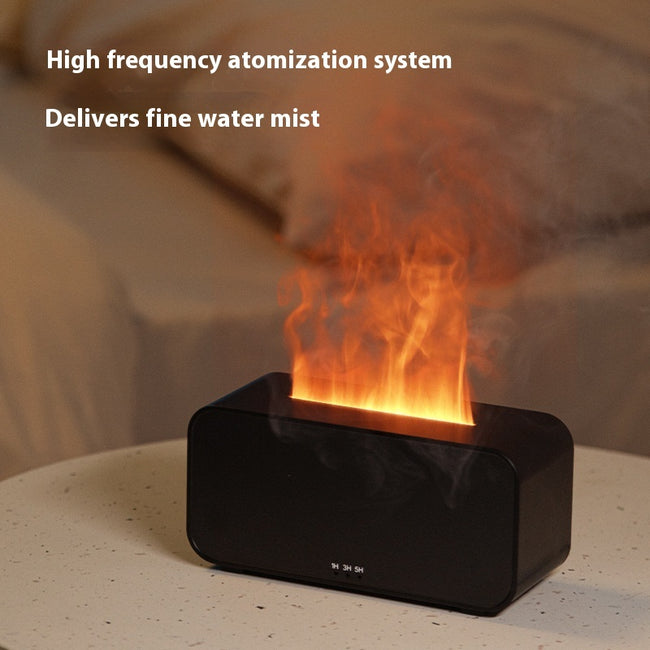 Timing Simulation Aroma Diffuser Usb Household Flame Humidifier  Aromatherapy Machine Spray Air Flame Humidifier Diffuser Main Image