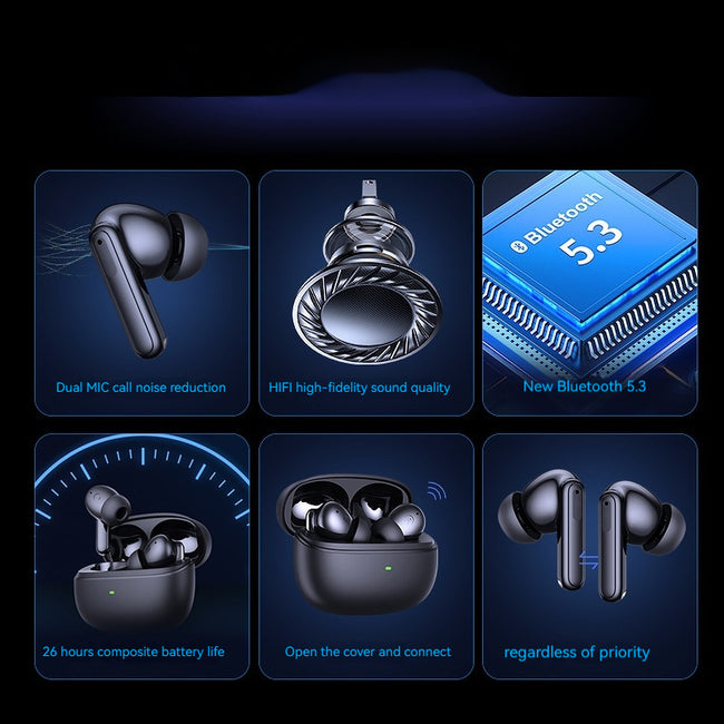 Wireless Bluetooth Noise Reduction In-ear Headphones Main Image