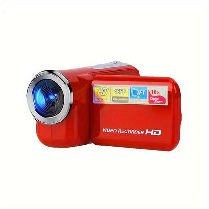 Handheld DV Camera 720P Vlogging 6x Zoom 1.2x Optical