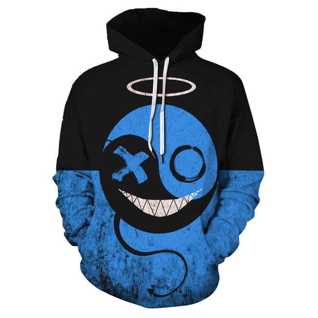 Men's Casual All-match 3D Digital Printed Hoodie Main Image