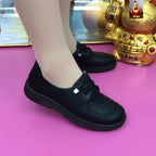 Soft Leather Women's Thin Shoes Beef Tendon Soft Bottom Soft Surface Non-slip