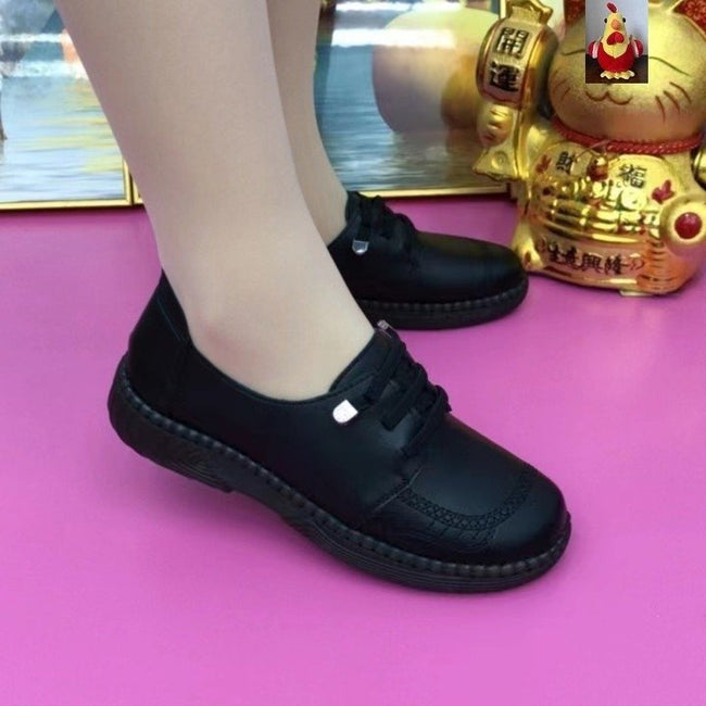 Soft Leather Women's Thin Shoes Beef Tendon Soft Bottom Soft Surface Non-slip Main Image