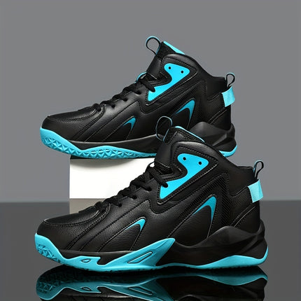 Mens All Season Basketball Shoes Microfiber Non Slip Rubber