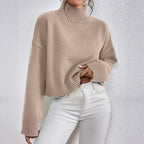 Loose Versatile Basic Pullover Women