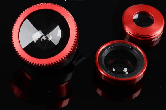 Phone Lens Fisheye 0.67x Wide Angle Zoom Lens Camera Kit Main Image