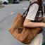 Autumn Winter Retro Suede Large Capacity High-end Shoulder Bag