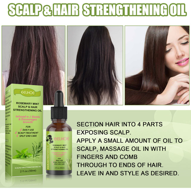 Rosemary Mint Hair Growth Fluid Scalp Massage Main Image