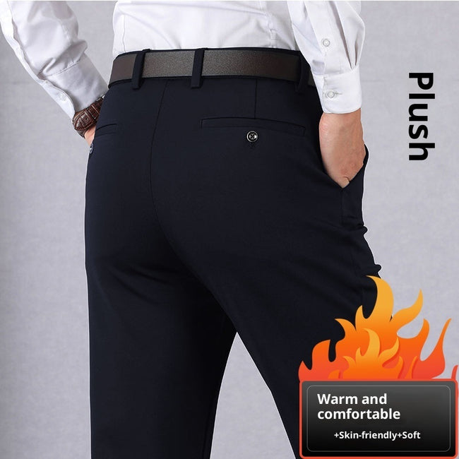 Elastic Dad Suit Trousers For Middle-aged And Elderly People Main Image