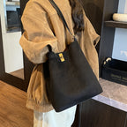 Retro Commuter All-match Fashion Simple Large-capacity Crossbody Bag