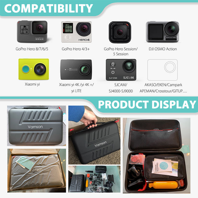 Action camera accessories Main Image