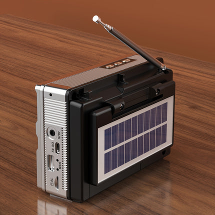 Portable Multifunction Radio FM AM SW BT TF USB Rechargeable