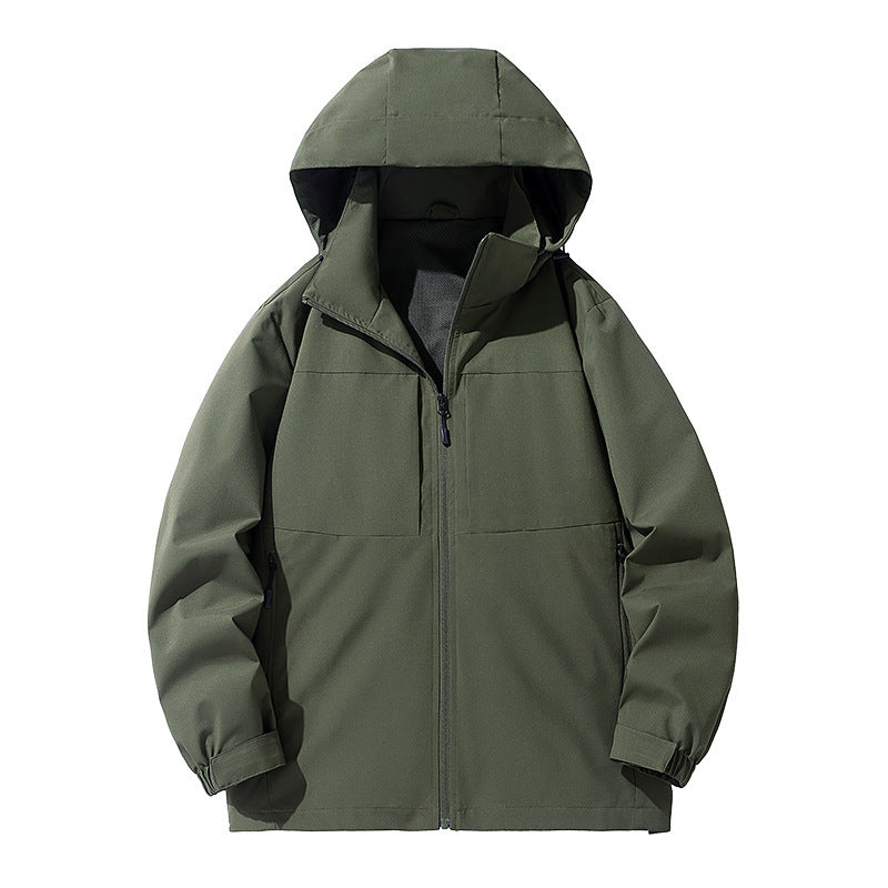 Outdoor Jacket Coat Men's Thin Windproof And Waterproof Jacket
