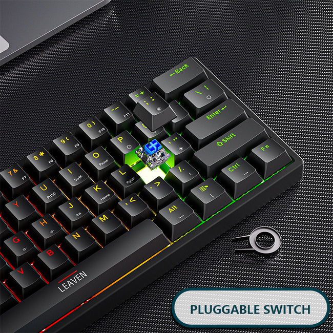 Plastic mechanical keyboard for games Main Image