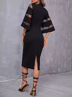 Women's Fashionable Round Neck Dress