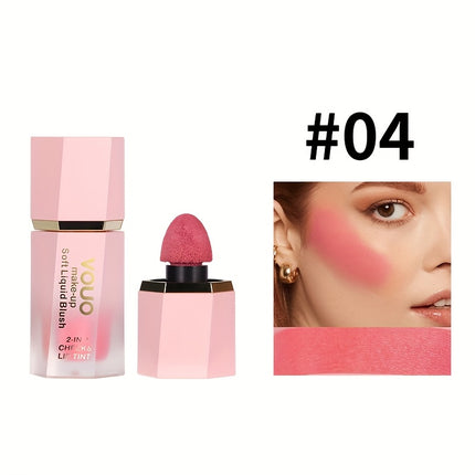 Gentle Creamy Blush Liquid Red Radiant Glow Squalane