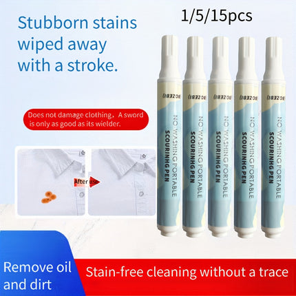 Stain Removal Pen Portable Clothes Stain Travel Size