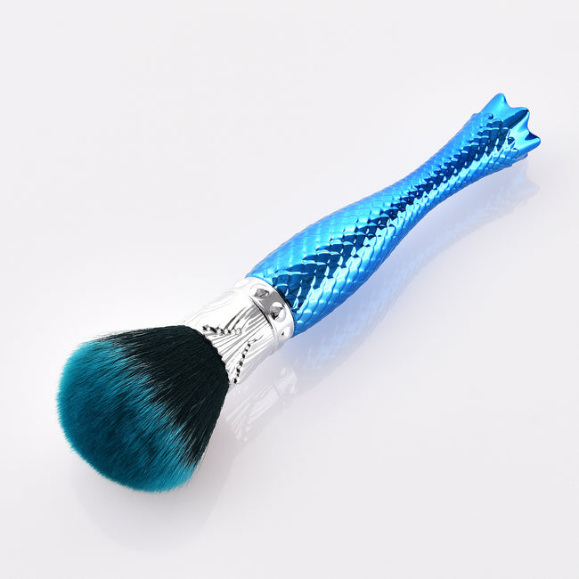Single makeup brush makeup tool blue Main Image