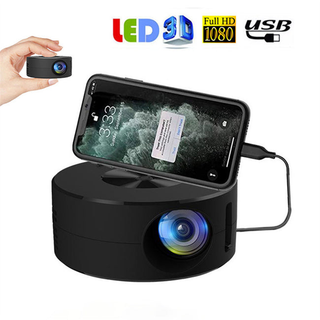 Smart Projector WiFi Portable 1080P Home Theater Video LED Mini Projector For Home Theaters Media Player Main Image