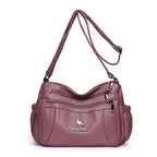 New Simple And Versatile Shoulder Large Capacity Multi Compartment Cross Body Bag