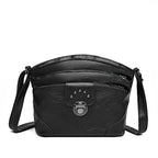 Retro Simple Middle-aged Women's Bag Soft Leather