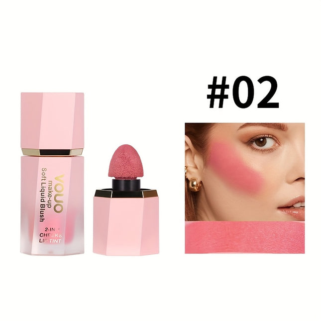 Gentle Creamy Blush Liquid Red Radiant Glow Squalane