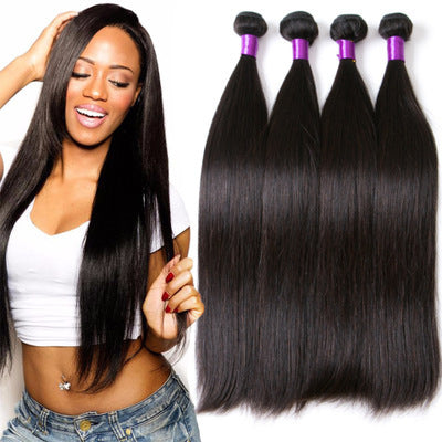 Human hair straight hair Brazilin human straight hair Brazil hot sale natural color Hover Image